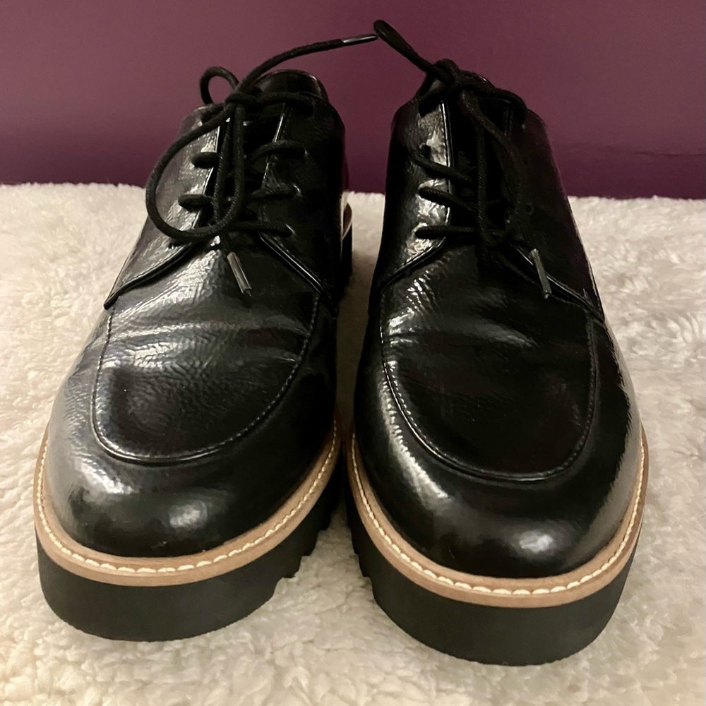 Franco Sarto Black Loafers